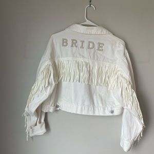 Bride Fringe Jacket